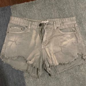 Free people Jean shorts